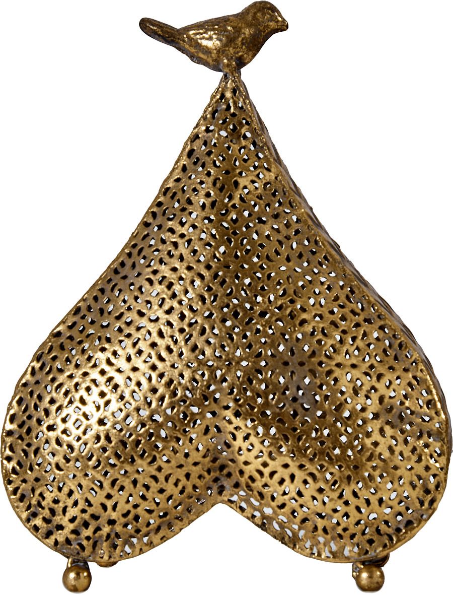 Подсвечник с птичкой Glasar 57-466