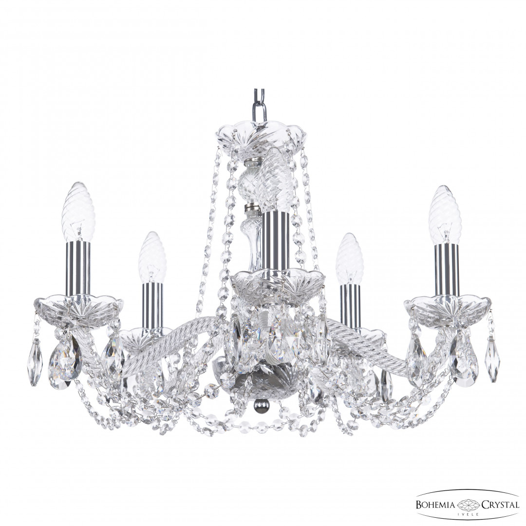 Люстра хрустальная 119/5/165 Ni Bohemia Ivele Crystal