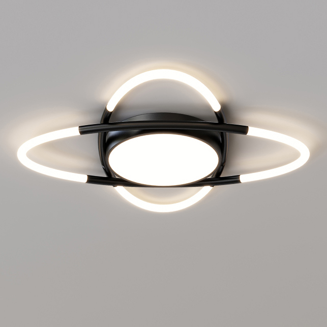 Потолочный светильник IRIA D60 Black by ImperiumLoft