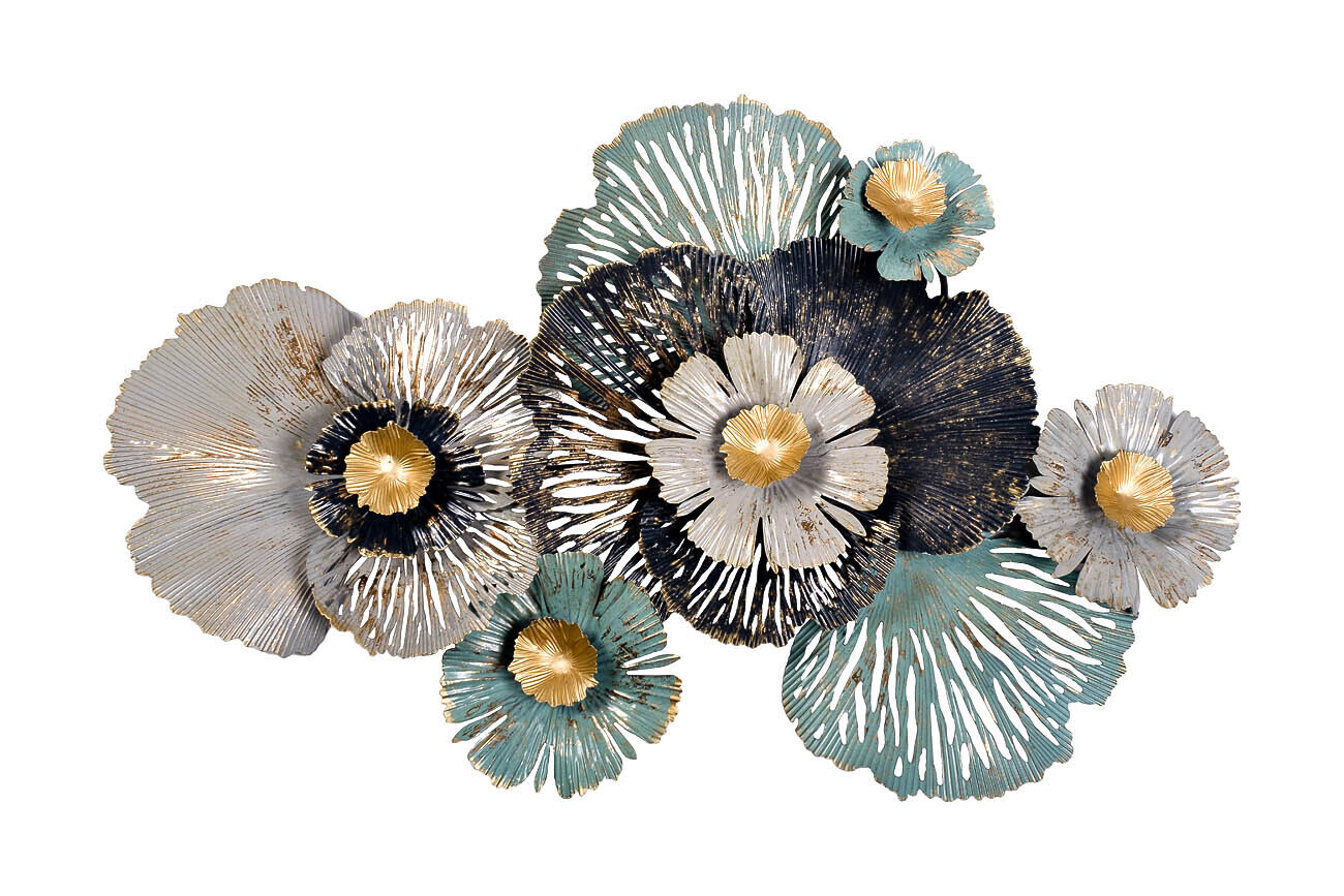 Декор настенный "Цветы" Garda Decor 37SM-0930