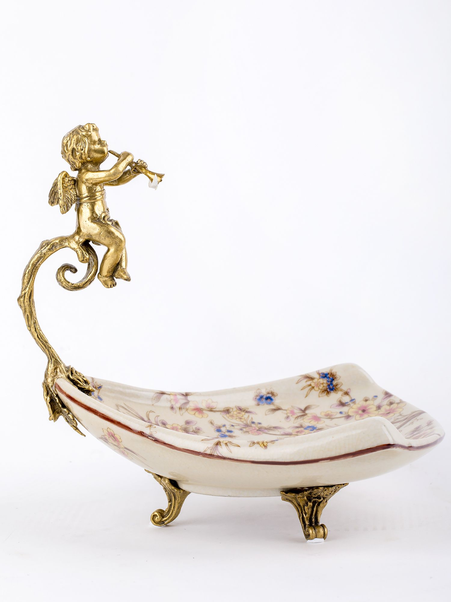 Блюдо с ангелом Glasar 31G2575/C925HC/HY0043