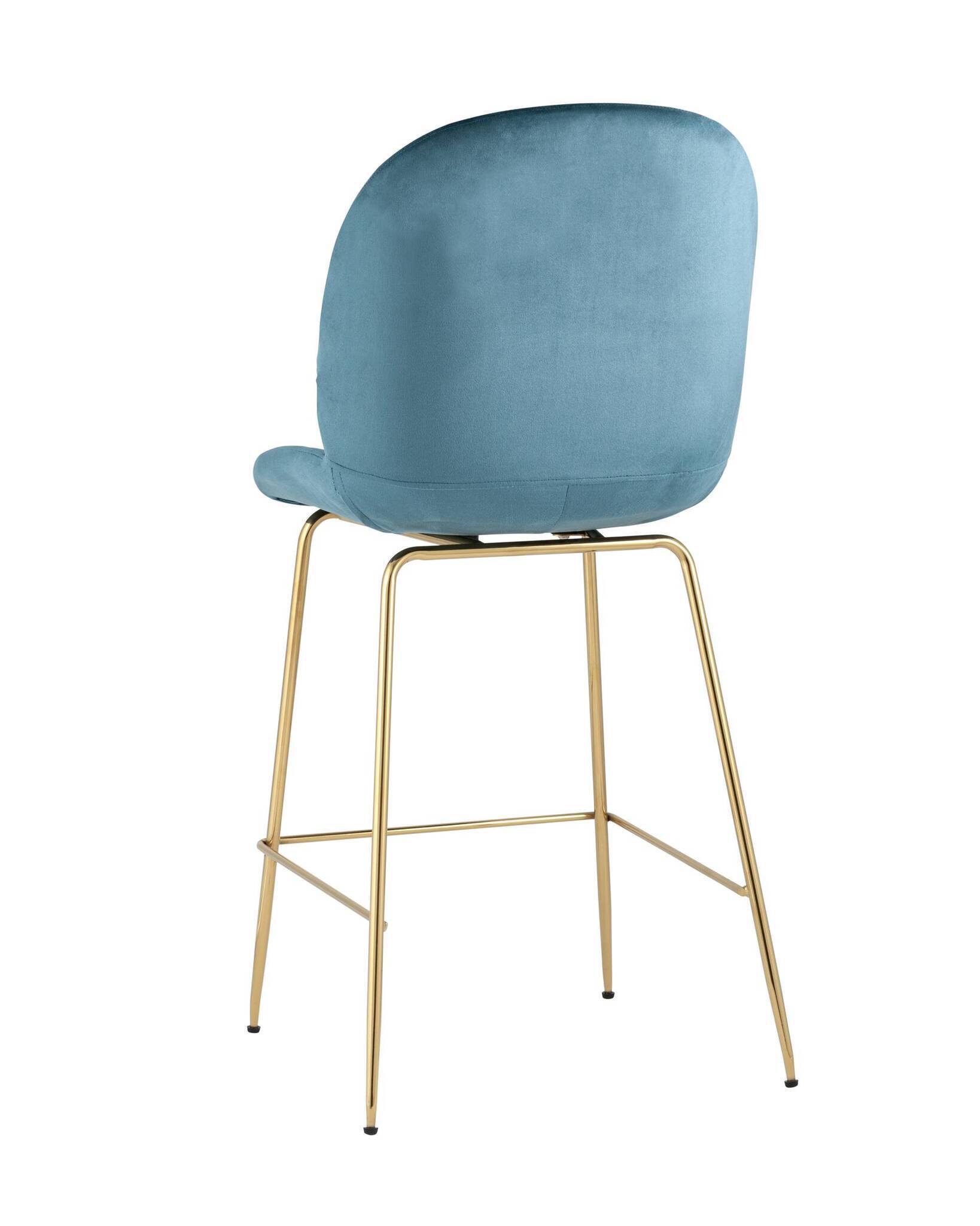 Стул полубарный Beetle со спинкой маренго Stool Group