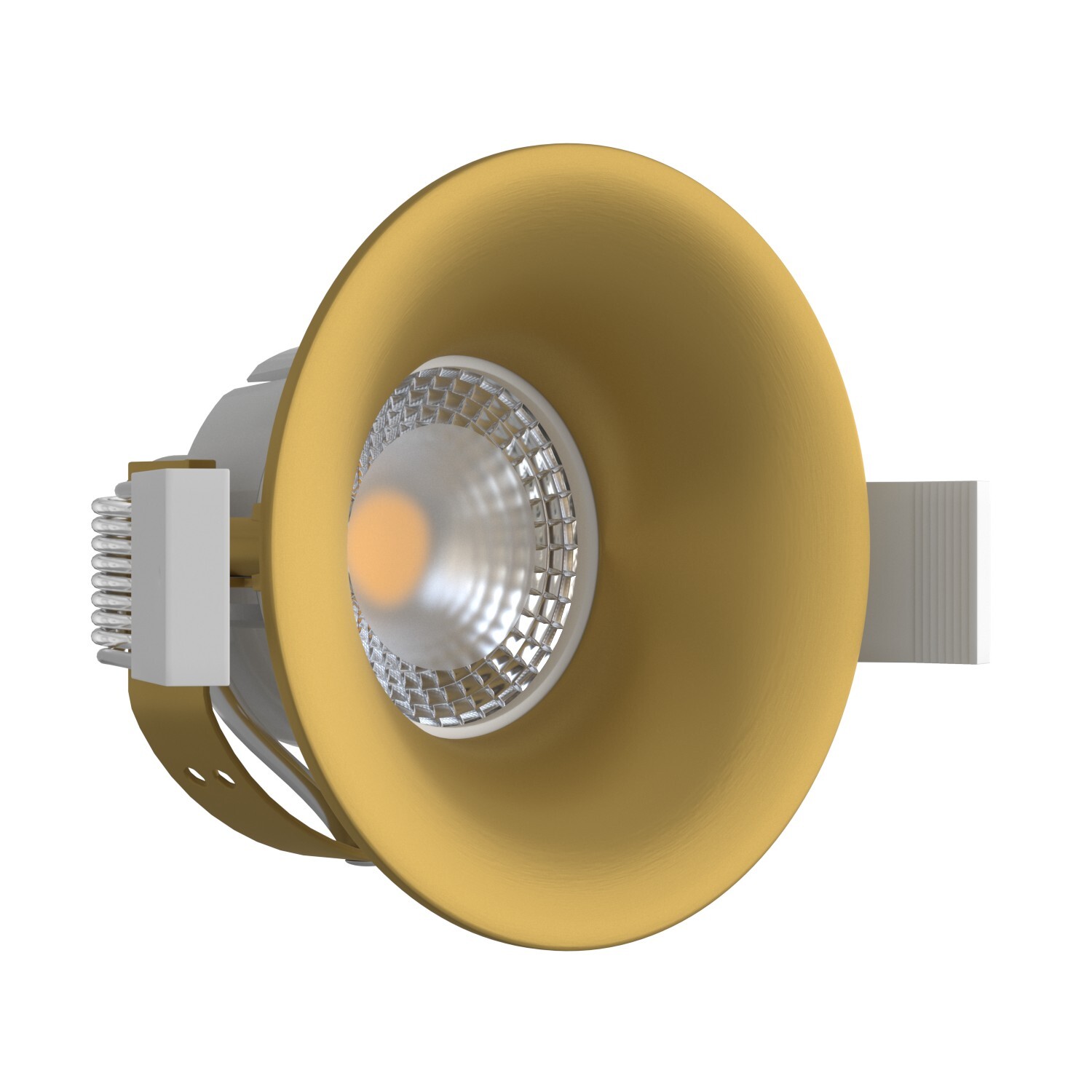Встраиваемый светильник под сменную лампу Ledron MJ1003 Gold
