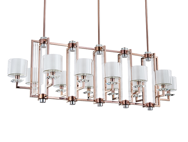 Подвесной светильник Newport 4408+4/S black nickel