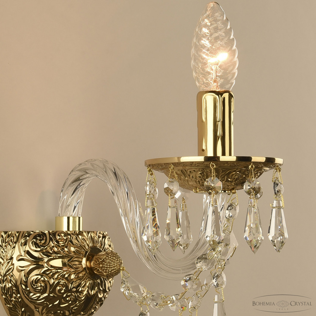 Бра хрустальные 16203B/1/141 G Bohemia Ivele Crystal