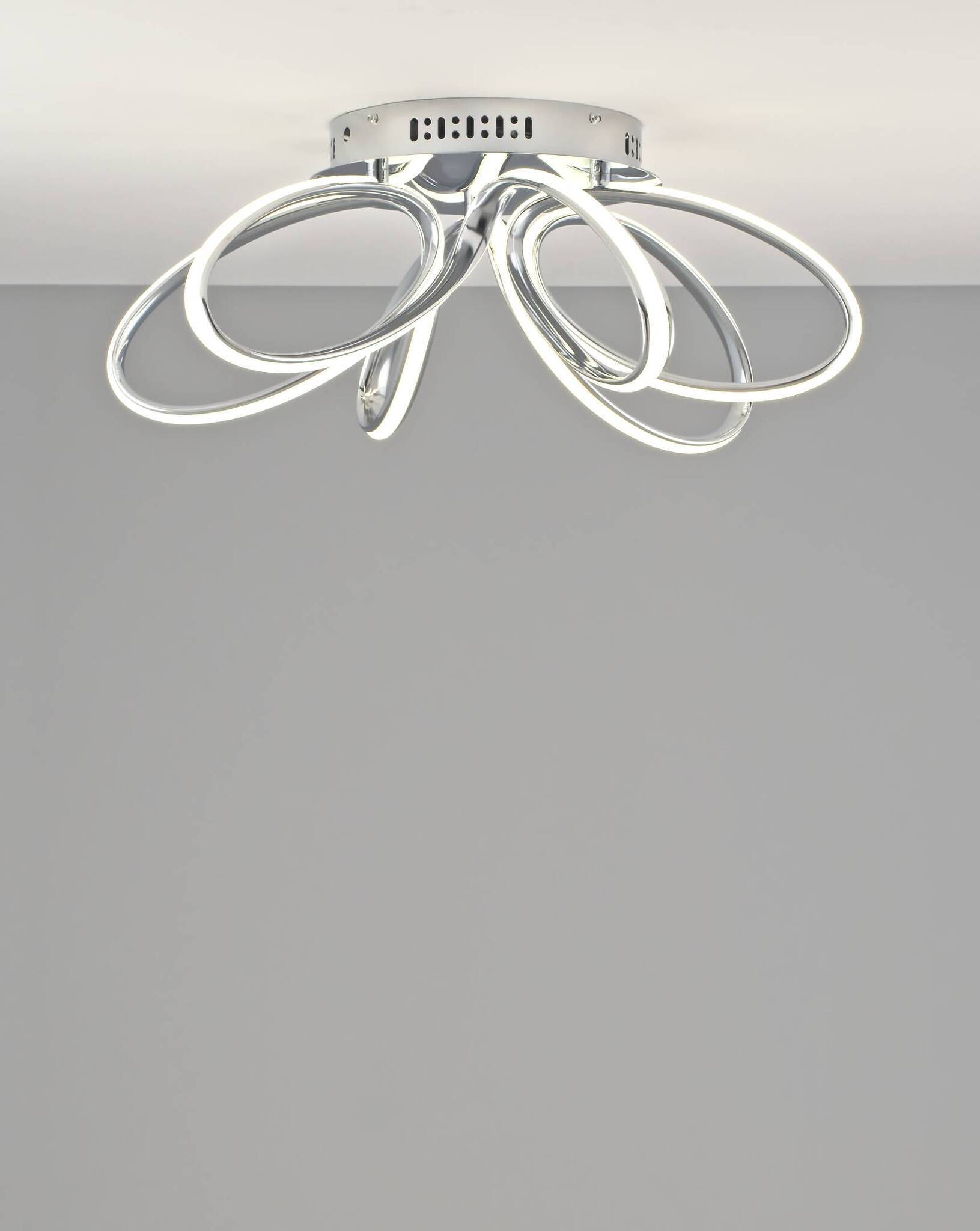 Светодиодная потолочная люстра с пультом Moderli V2782-CL Ello LED 140W