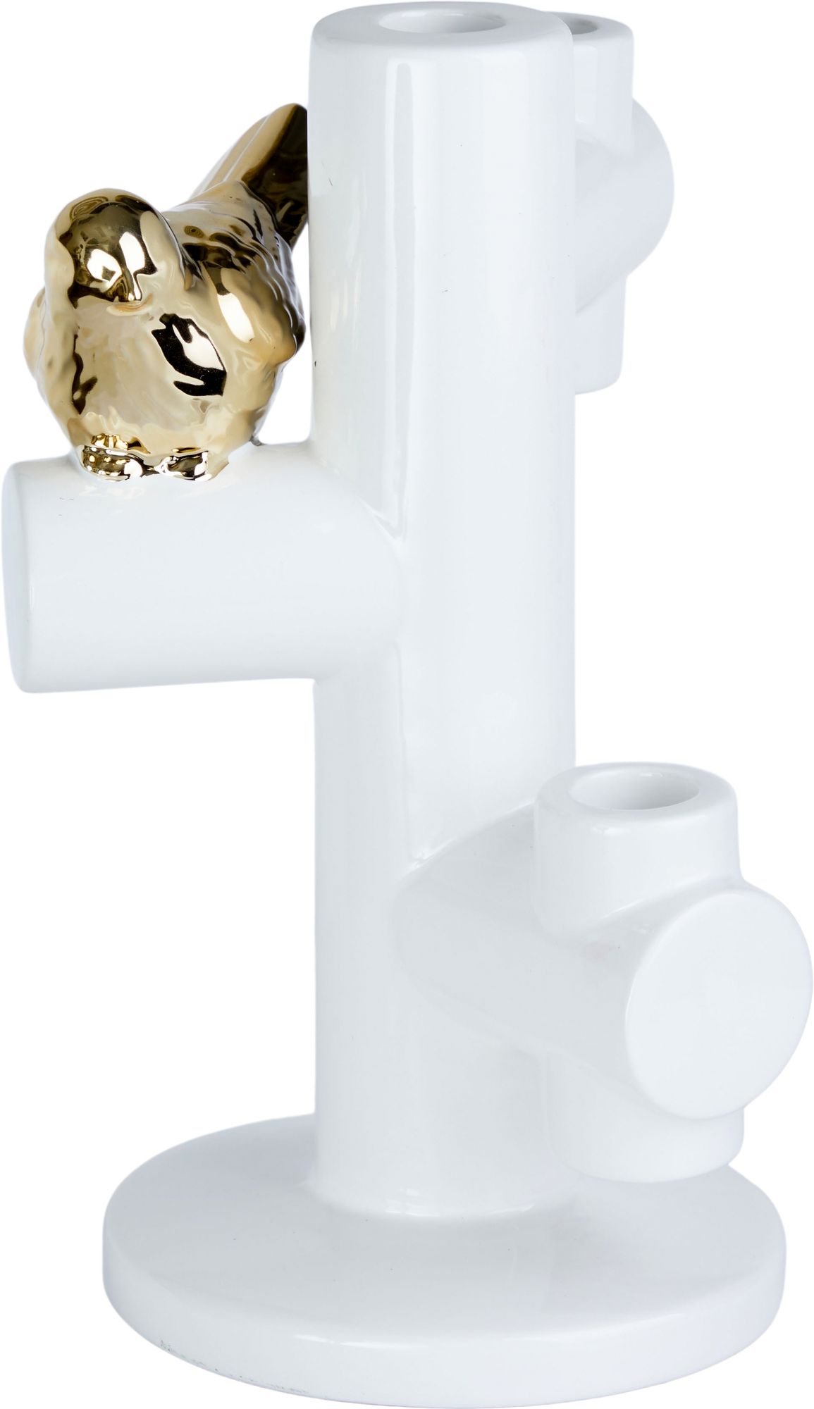 Подсвечник с птичкой Glasar 68-035