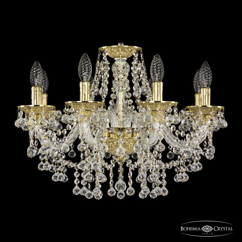 Подвесная люстра Bohemia Ivele Crystal 16109/8/195 G