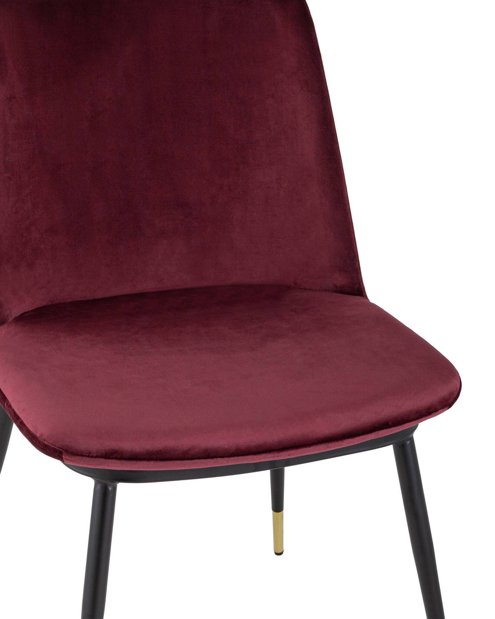 Стул Мелисса велюр бордовый Stool Group
