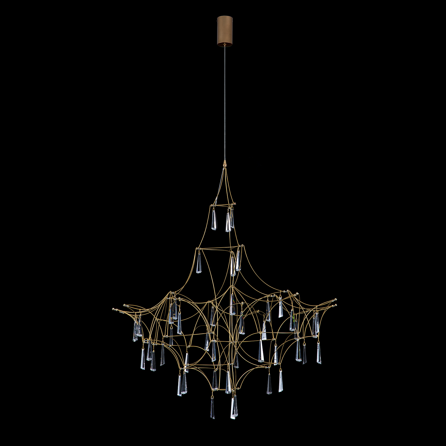 Люстра Delight Collection Lucciola 1E matt gold