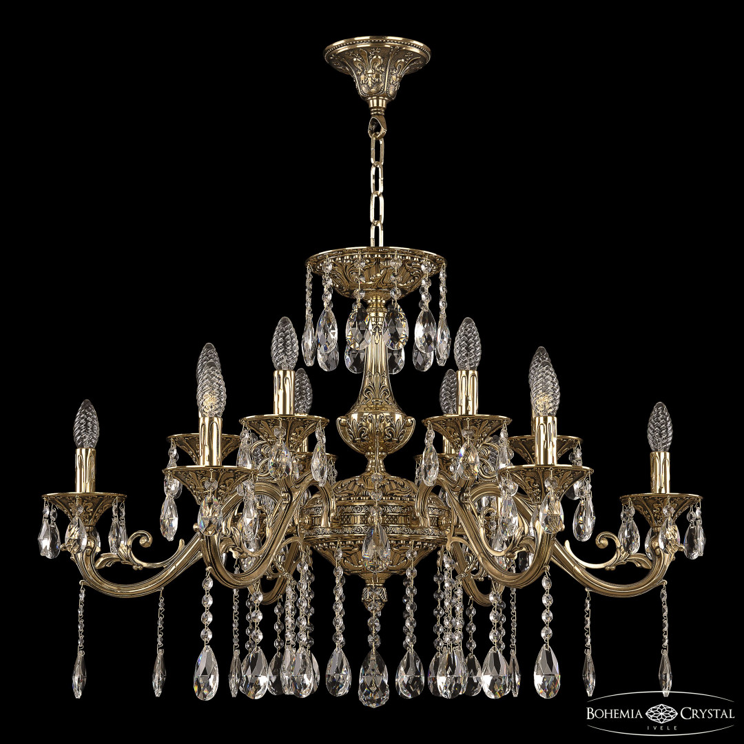 Люстра бронзовая 70123/12/320 A GB U2 Bohemia Ivele Crystal
