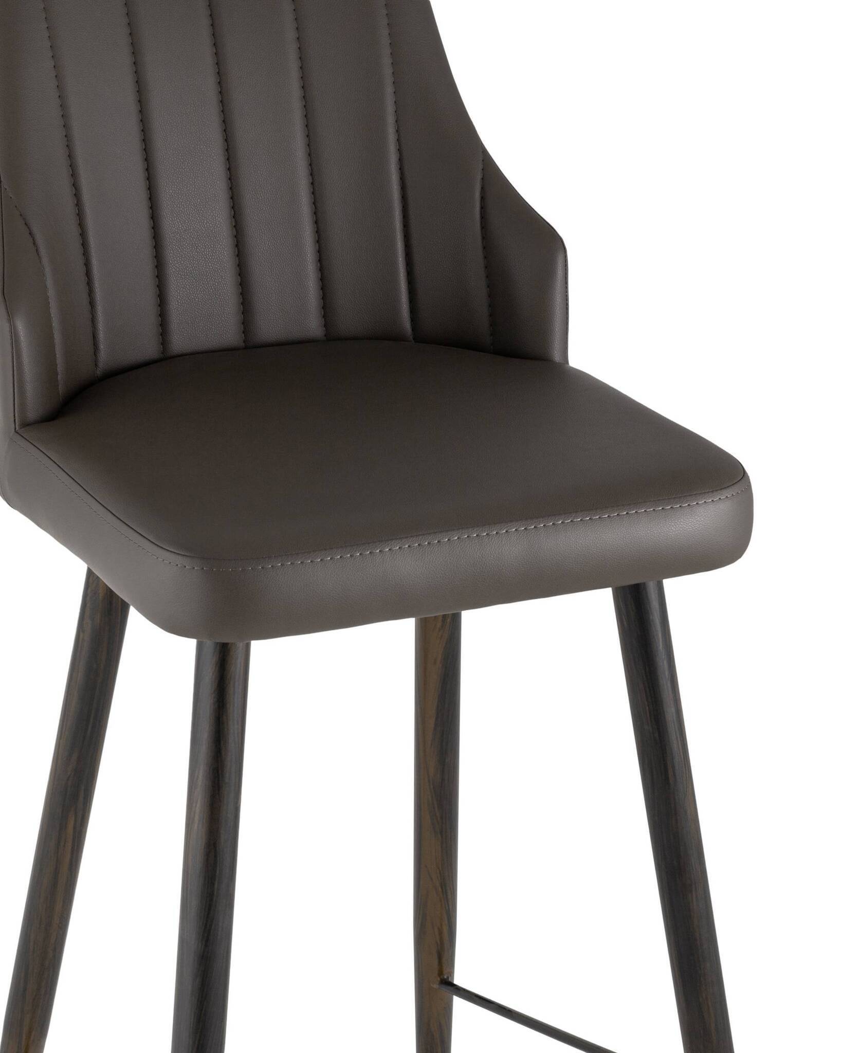 Стул барный Коналл экокожа таупе Stool Group