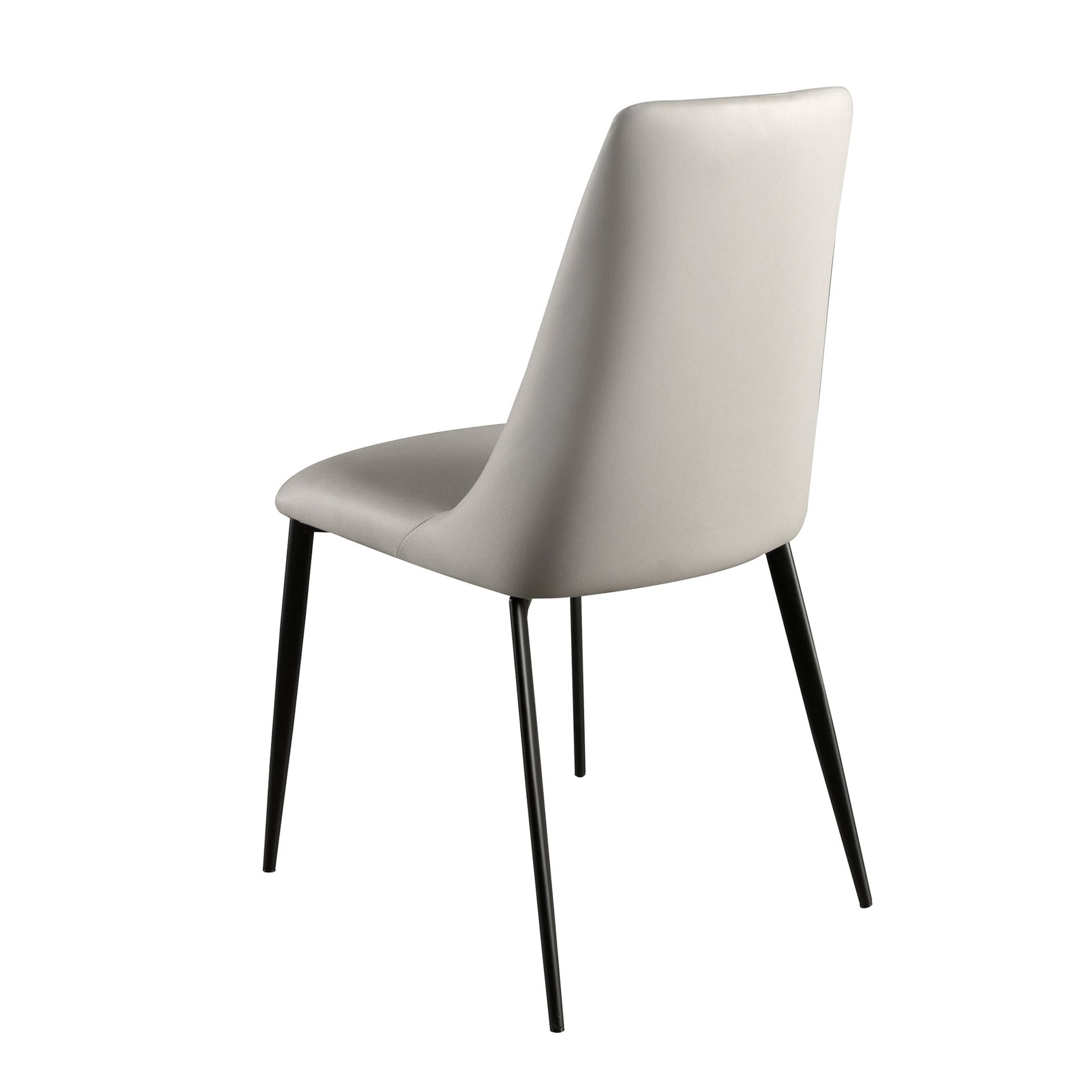 Стул 4184 из экокожи песочного цвета Angel Cerda