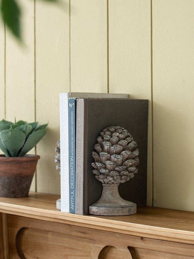 Держатели для книг Шишка, набор Glasar 77340