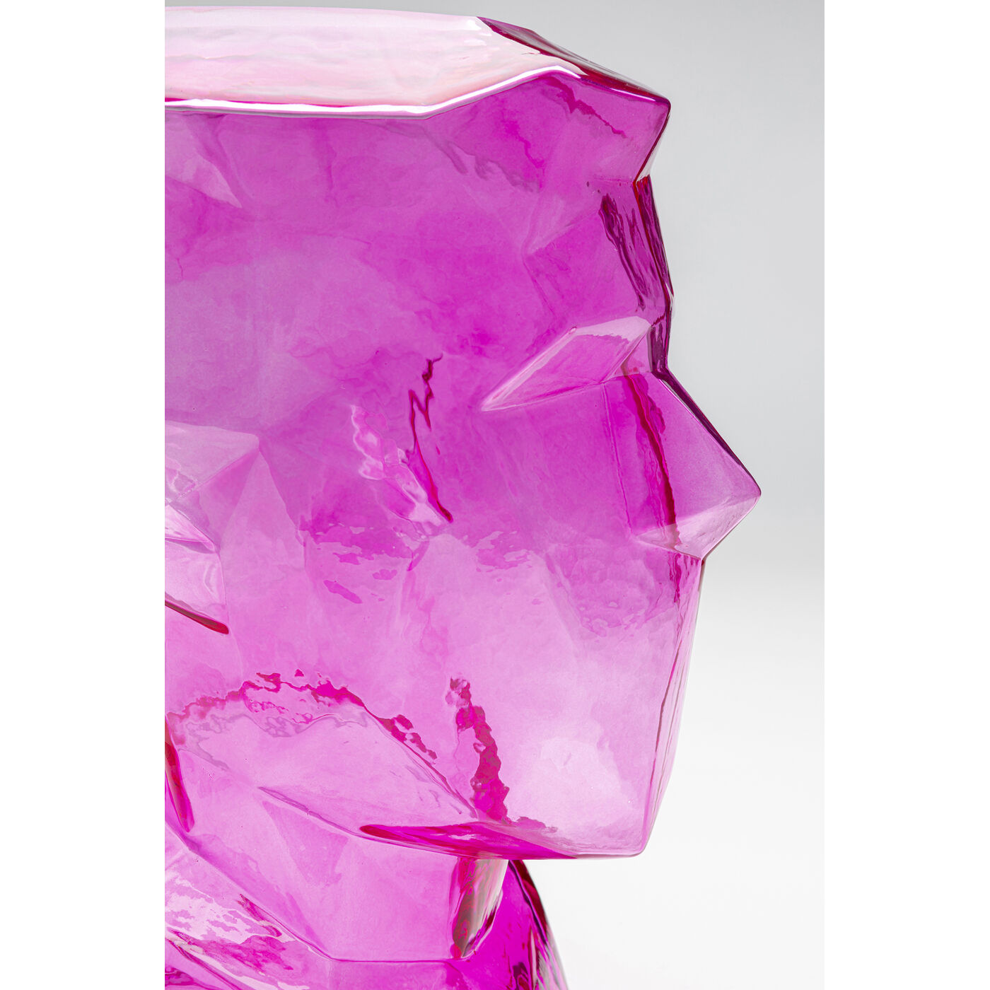 Ваза Prisma Face Pink 30 см KARE 56402