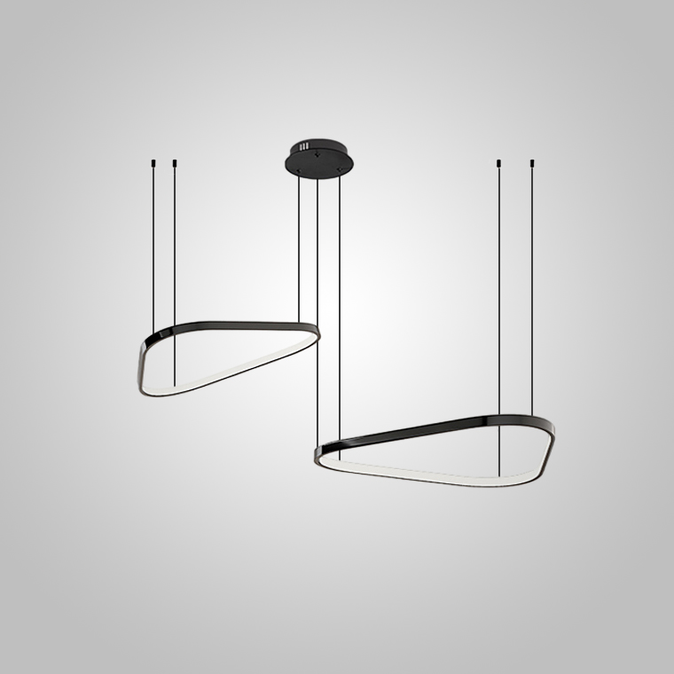 Подвесная люстра TORAR 2R D65+85 by ImperiumLoft