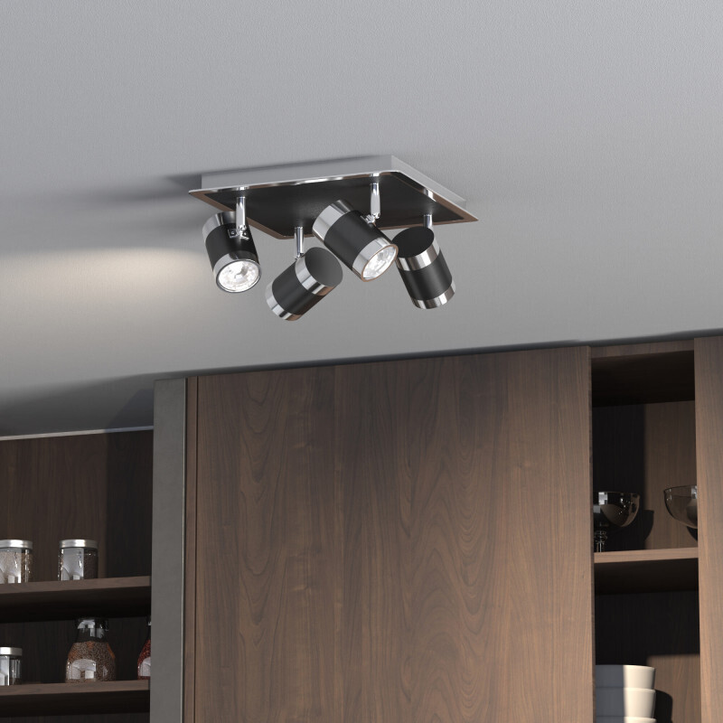 Спот Eurosvet 20058/4 черный