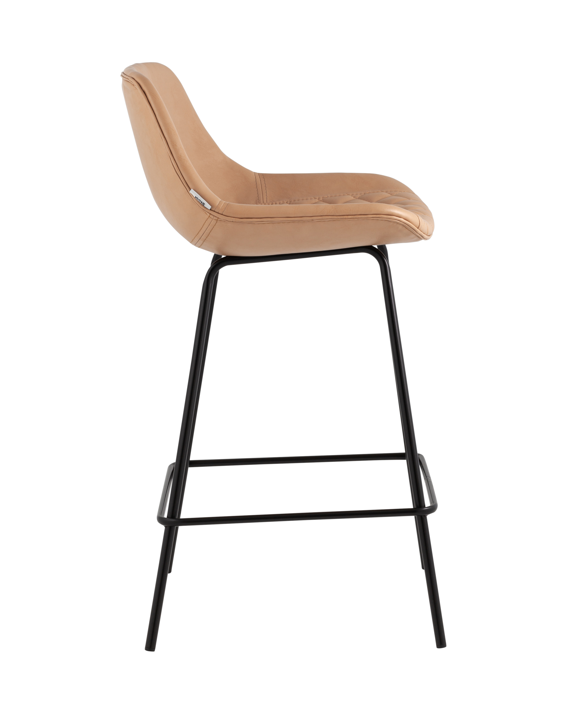 Стул полубарный Деймон экокожа бежевый Stool Group