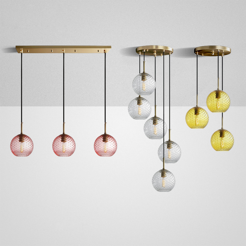 Подвесной светильник Rousseau Pink by ImperiumLoft