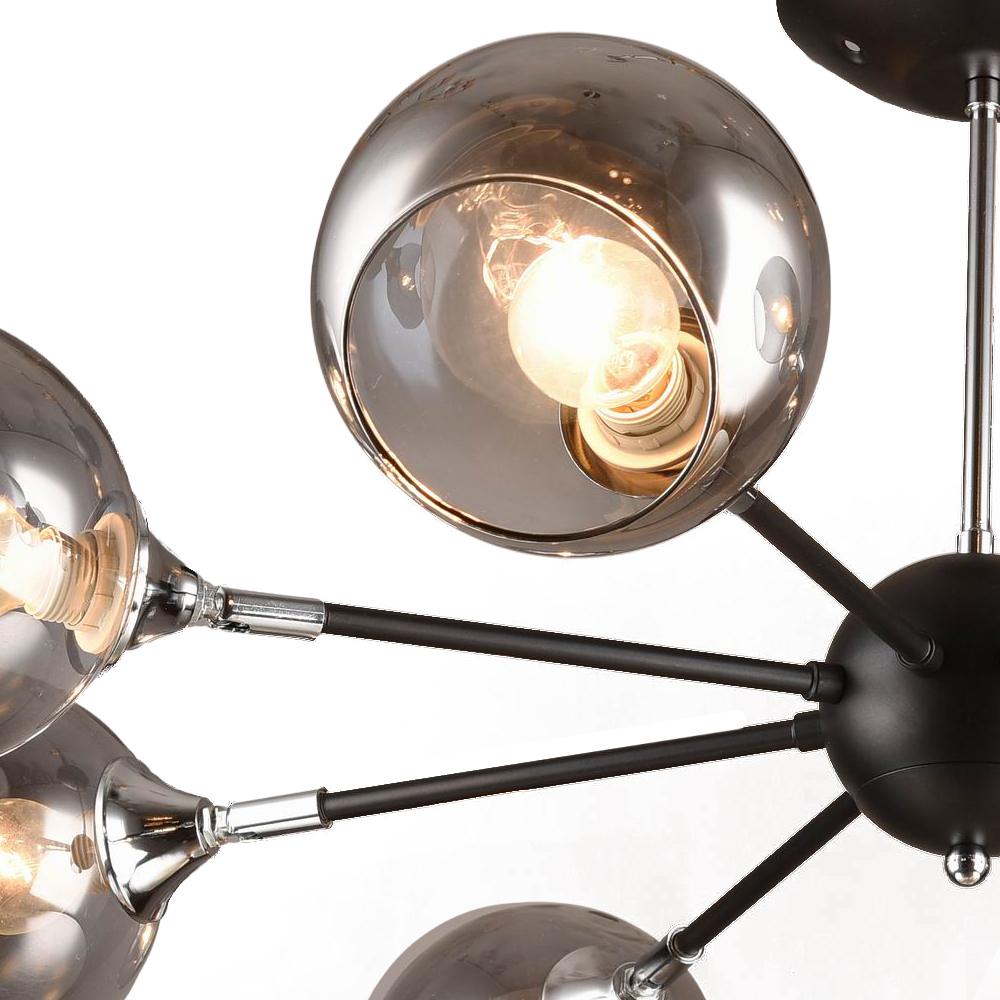 Люстра Milosh 0538CL-8BK