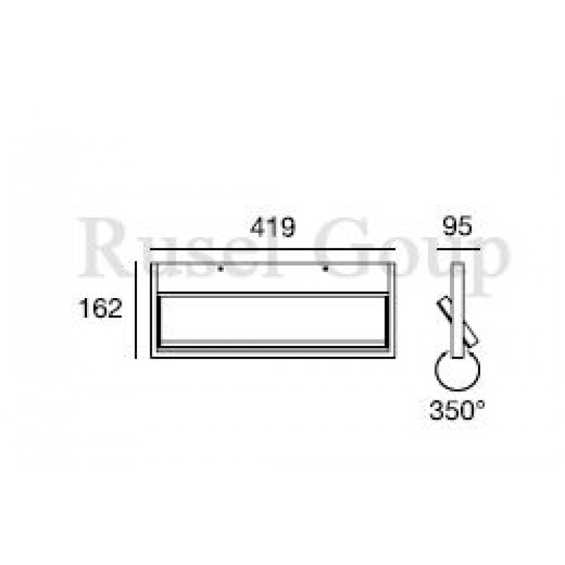 Настенный светильник Linea Light Tablet 7602