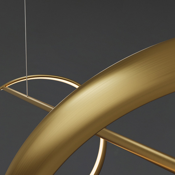 Подвесной светильник ADONIS L160 Brass by ImperiumLoft