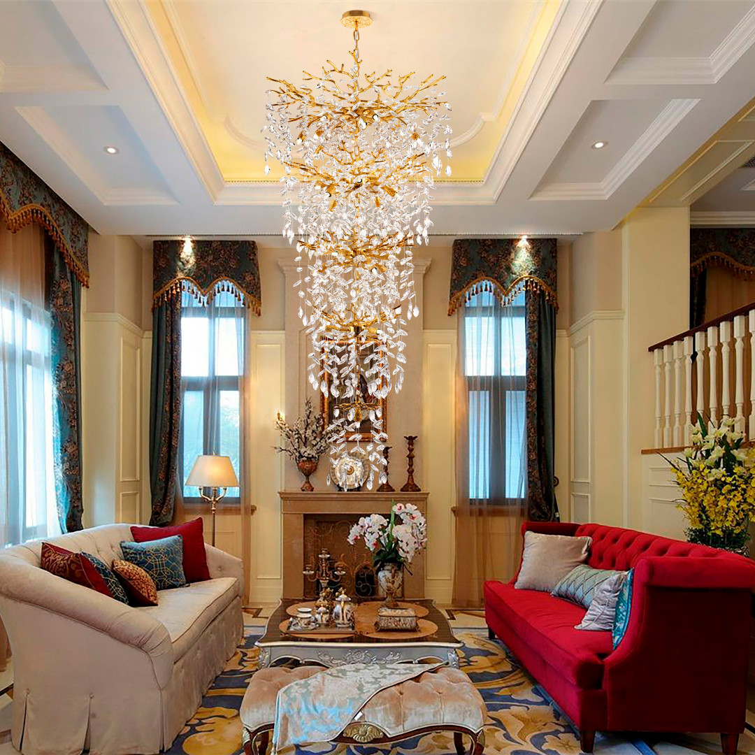 Люстра веточки 23416.800-1600.28.G9.B.5D GD Arte Milano