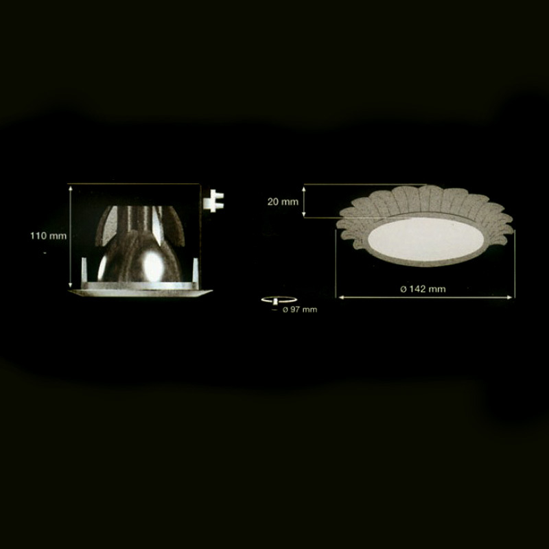 Встраиваемый светильник Martinez Y Orts 3879/1X D-67