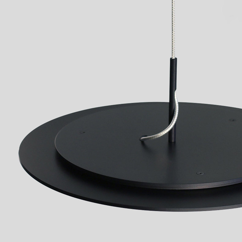 Подвесной светильник EUREKA D35 Black 3000К by ImperiumLoft