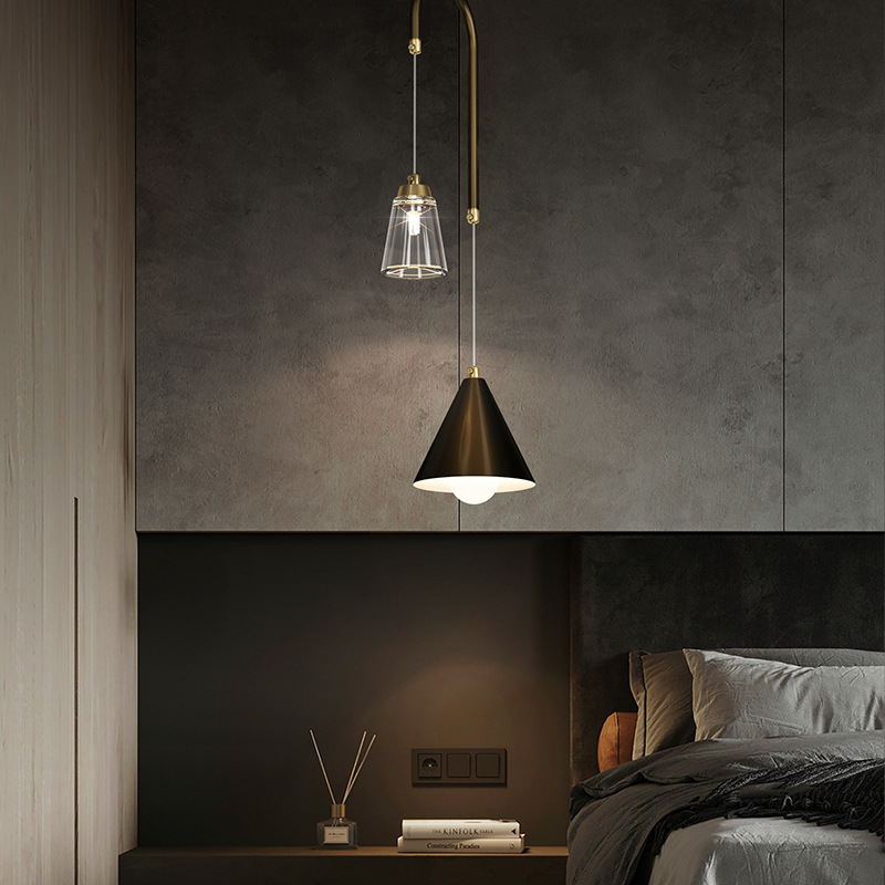 Подвесной светильник ADRIELL black brass by ImperiumLoft