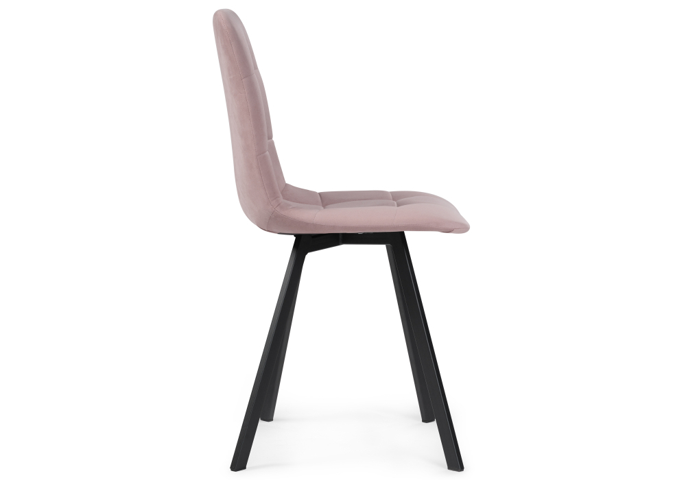 Стул Woodville Чилли черный / розовый 489716