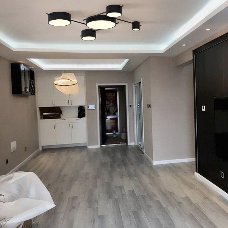 Потолочная люстра CHUTE С Black by ImperiumLoft