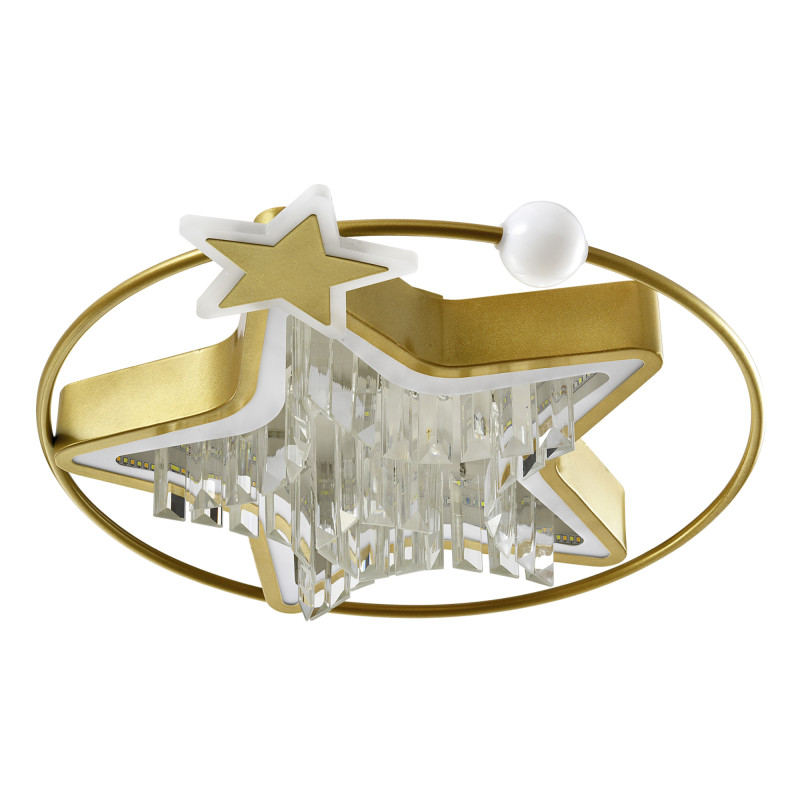 Накладной светильник LED4U L8025-450 GD