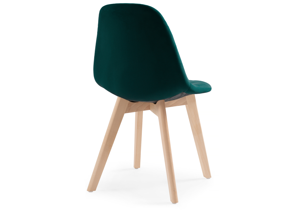 Стул деревянный Woodville Filip green / wood 15100