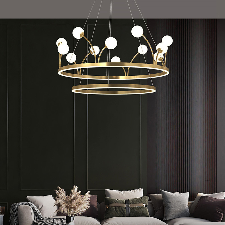 Подвесная люстра ALET D88 D60 by ImperiumLoft