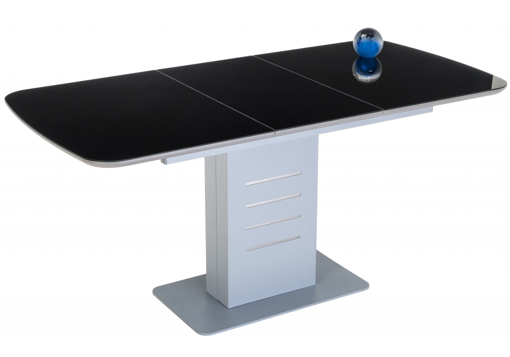 Стол Woodville Кейтлин серый / черный 462086