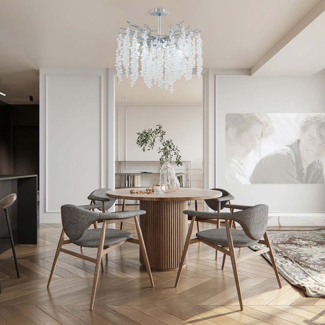 Люстра веточки 23111.600.8.G9.D CR Arte Milano