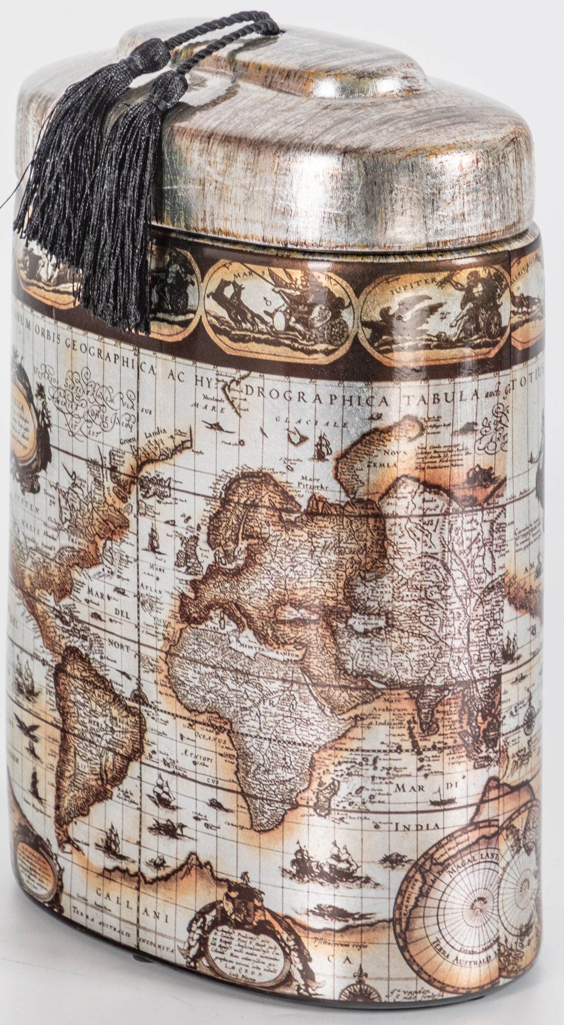 Банка декоративная Glasar 58-071