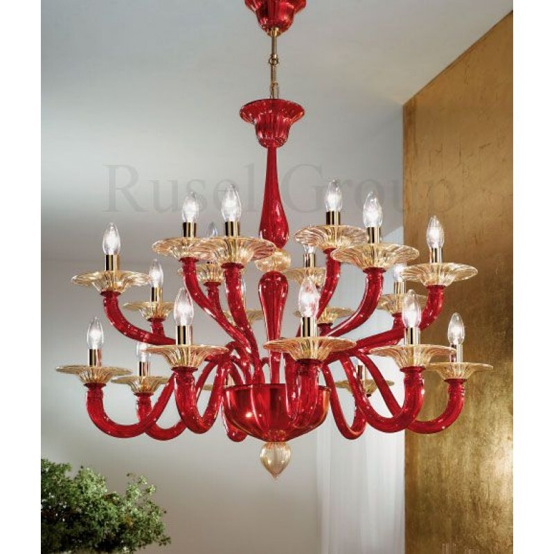Люстра Vetri Lamp 1152/8+8/4