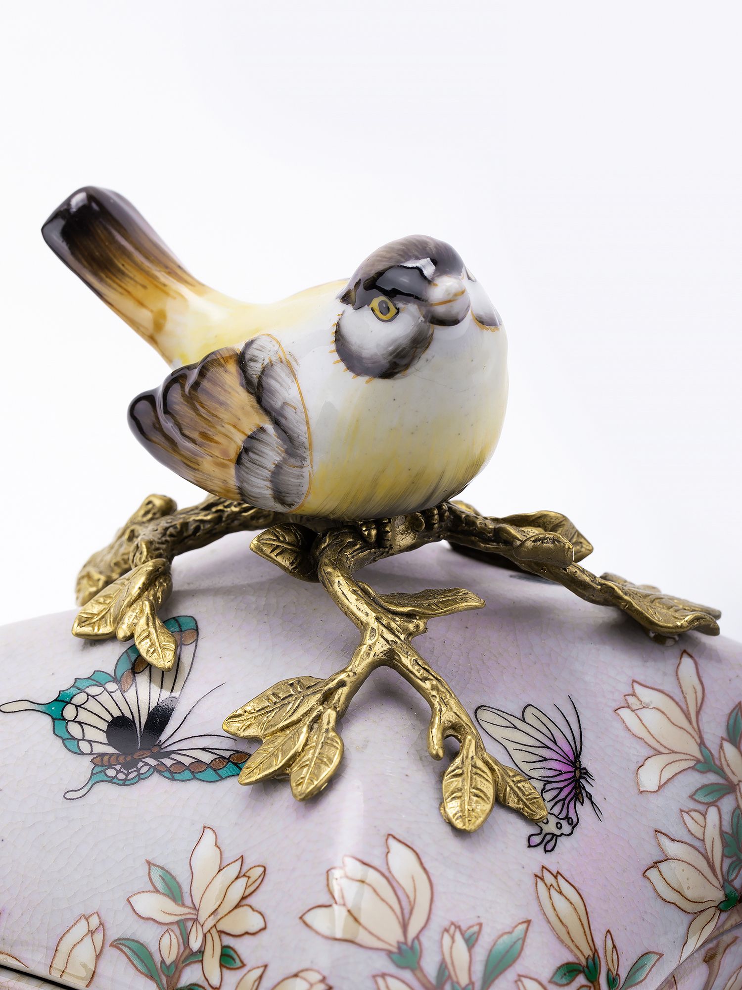 Шкатулка с птичкой Glasar 31G2594/B1321EHCS/HP1535