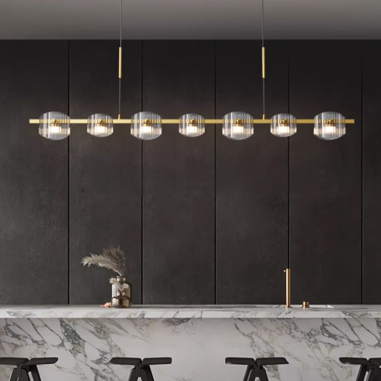 Подвесной светильник NICOLETTA D LONG L130 Black by ImperiumLoft