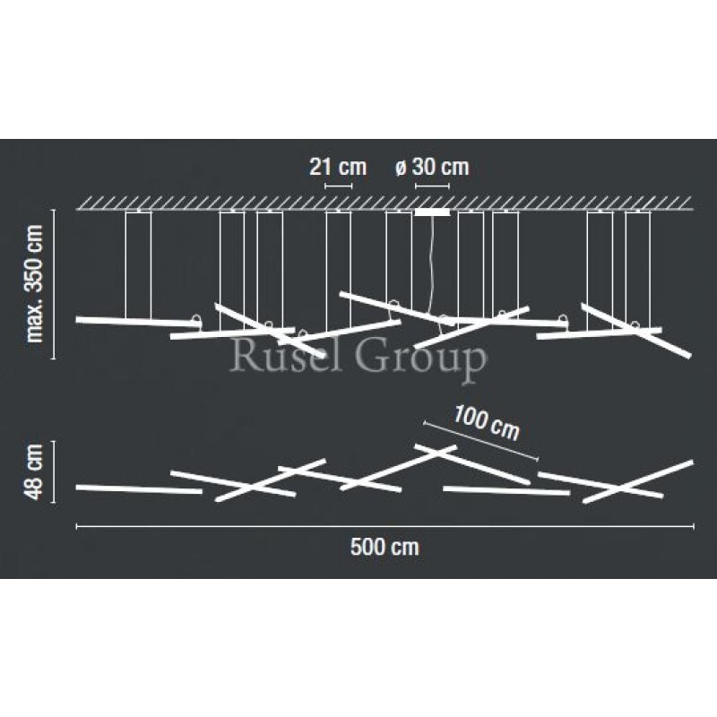 Подвесной светильник Vibia Halo 2343