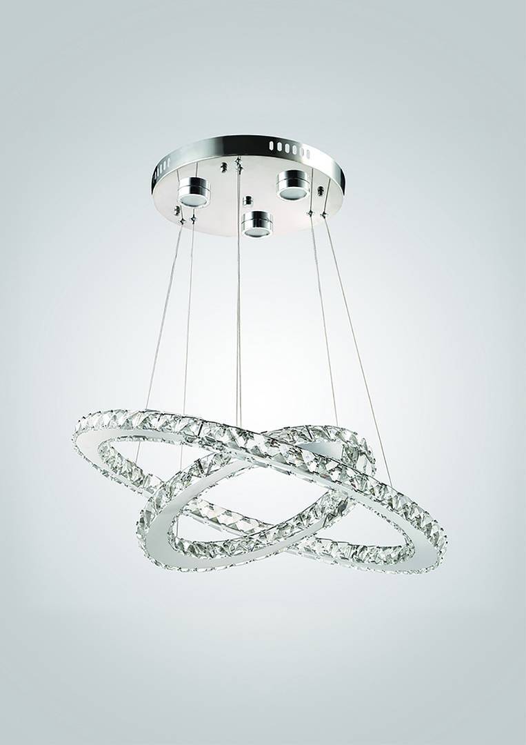 Люстра светодиодная хрустальная SWG DW-8730