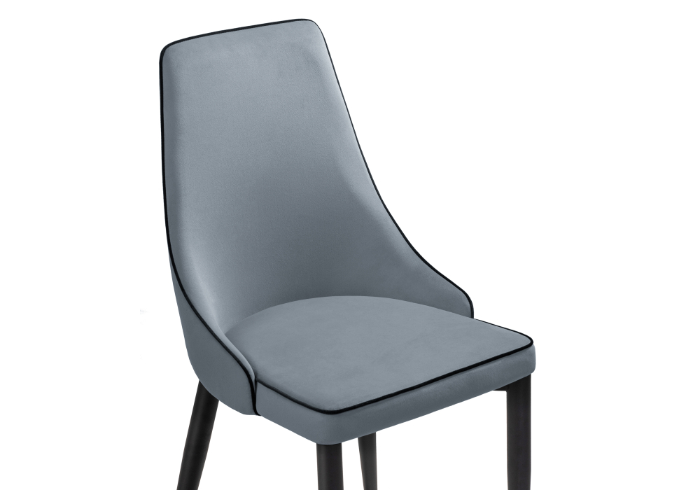 Стул Woodville Kora 1 gray / black 15275