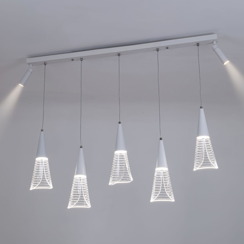 Подвесной светильник LED4U L7105-7 WТ