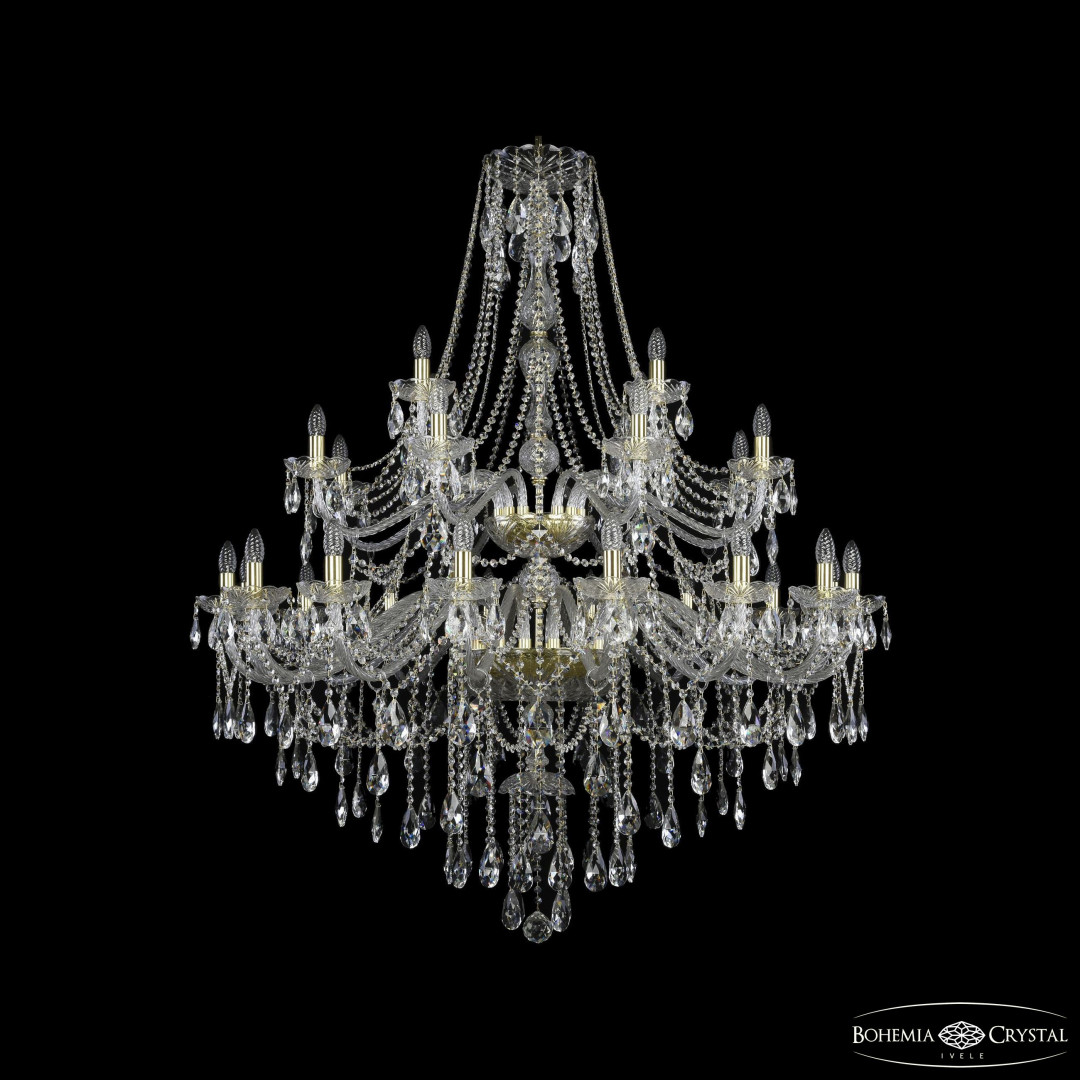 Люстра хрустальная 1415/16+8+4/460/2d G