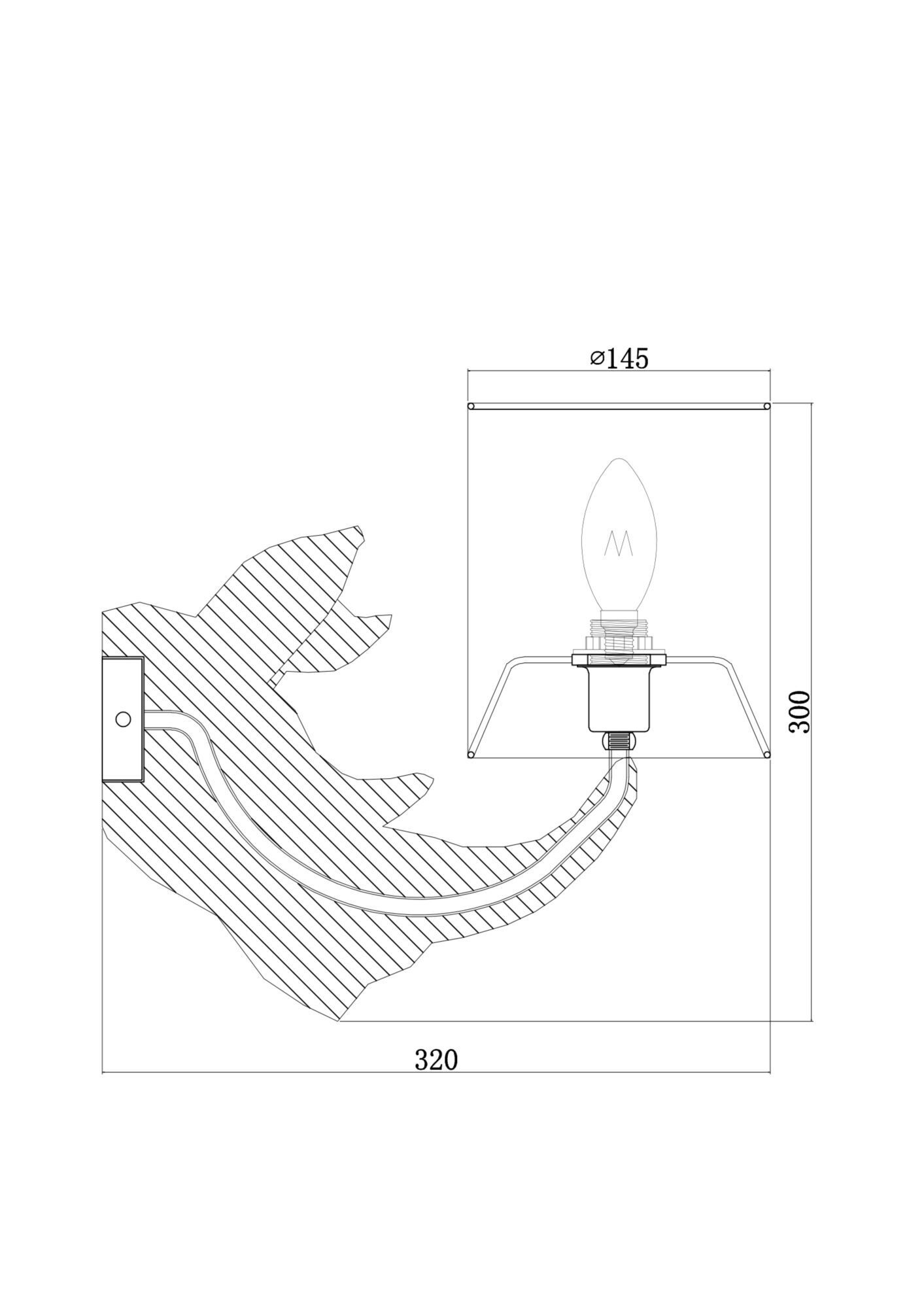 Бра Maytoni MOD470WL-01W