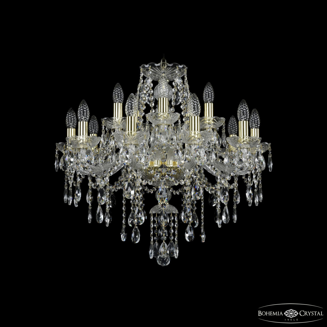 Люстра хрустальная 1415/10+5/220 G