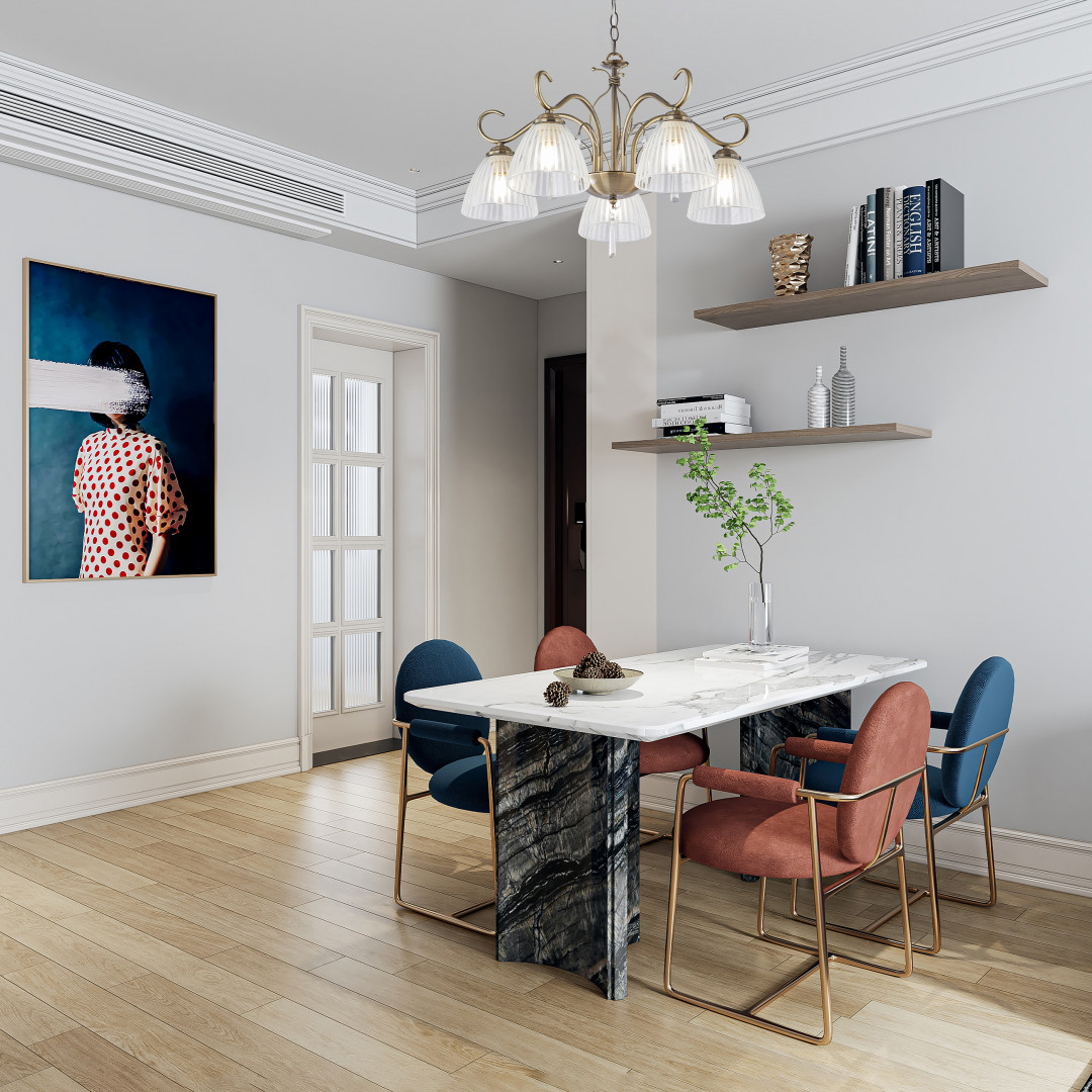 Люстра подвесная с плафонами 338656/5 AB Arte Milano