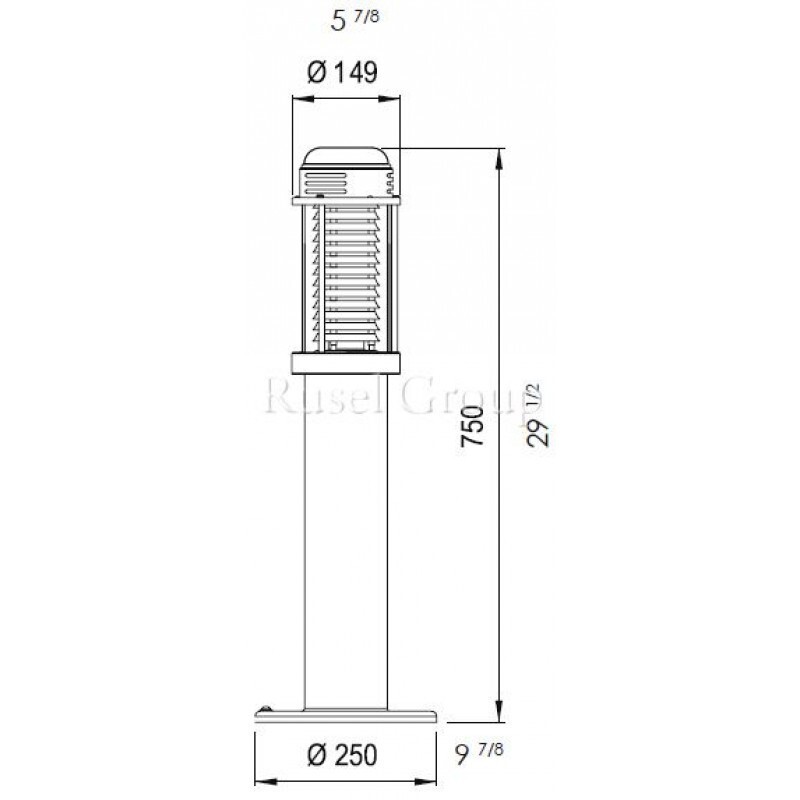 Уличный светильник Kolarz FUTURA 2 CUPRUM 95033/CU